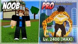 Going From NOOB To MAX Level Pro in Blox Fruits (Part 4) | Roblox |