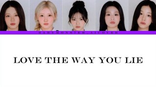 LOVE THE WAY YOU LIE - BABYMONSTER AI COVER [VOCAL UNIT]