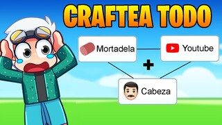 ¡ESTE JUEGO te DEJA CRAFTEAR LO QUE TU QUIERAS! Roblox