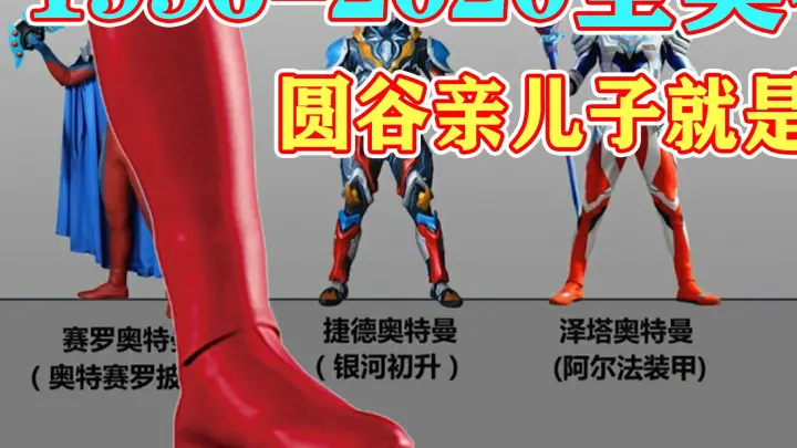 Inventory of the height of Ultraman, he is indeed the son of Tsuburaya, as tall as Max!