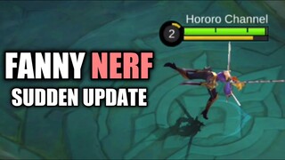 SUDDEN FANNY NERF?! | adv server additional adjustment