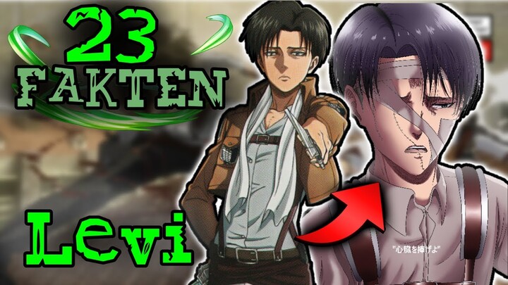 ☠️TRAGISCHE Verluste von LEVI! | 23 FAKTEN ZU Levi Ackermann aus Attack on Titan | Attack on Facts