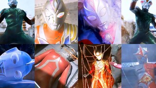 Counting 10 Ultraman who were hit by monsters and turned out their lights, Tiga was petrified, and D