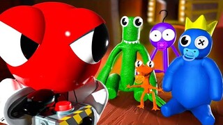 Rainbow Friends Turn into BABIES!? Roblox Rainbow Friends Animation