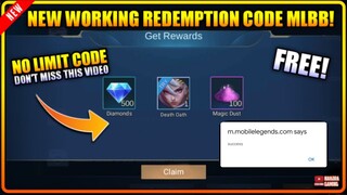 CLAIM! NEW WORKING REDEEM CODES (NO LIMIT CODES) - MLBB