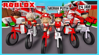 MERDEKA.!!  24 Jam Serba Merah Putih Di Roblox Brookhaven ft @Shasyaalala