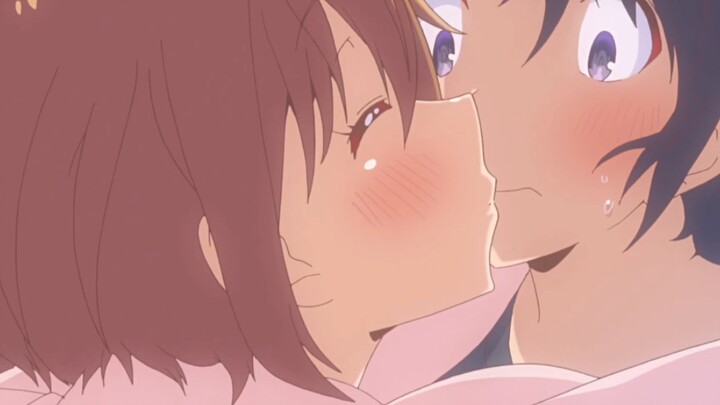 Brother, we can kiss even if we are not biological siblings.
