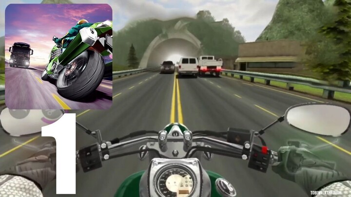 Traffic Rider Part 1 : Ride Bike Between Car With Risk + New Bike (Android/iOS Gameplay Walkthrough)