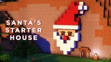Santa's starter house in Minecraft