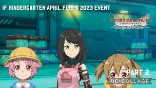 Sword Art Online Integral Factor: IF Kindergarten April Fools 2023 Event Part 2