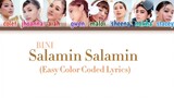 BINI - Salamin Salamin (Easy Color Coded Lyrics)