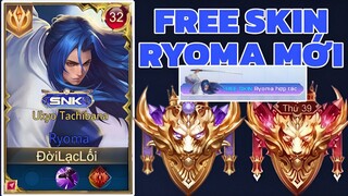 Skin Mới Của Ryoma Được Free Cực Chất Và Trận Rank Ryoma Đầu Mùa Của Onekill