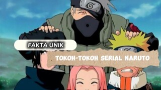 FAKTA UNIK TOKOH-TOKOH SERIAL NARUTO