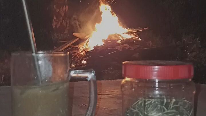jaga bumi ditengah hutan...