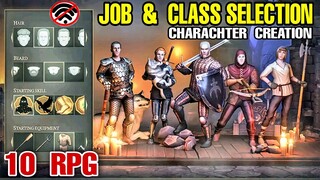 10 OFFLINE RPG Games with CHARACHTER CREATION and CLASS SELECTION for Android & iOS