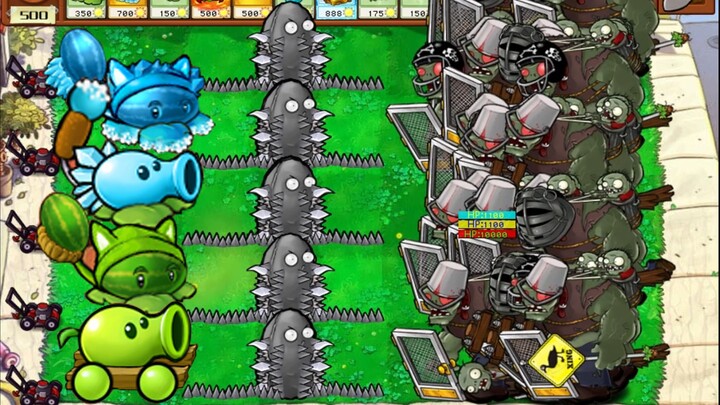 100 Plants vs. 50 Giant Titan Zombies – Who Will Win?