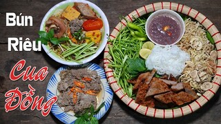 CÔ BA MIỀN TÂY ✅ BÚN RIÊU CUA ĐỒNG