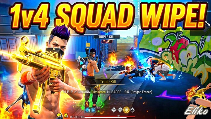 在这段《Free Fire》精彩集锦中，展示了一波高能的 1v3 残局操作！通过灵活走位、配合战术手雷以及 MP5-III 的精准输出，成功完成三连杀（Triple Kill）清理战场。如果你喜欢这