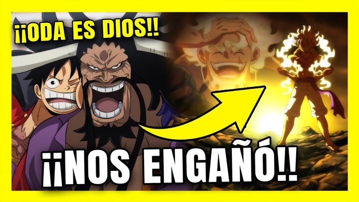 ¡¡¡EL ENGAÑO MÁS GRANDE DE ODA!!! ¡¡KAIDO SIEMPRE FUE EL HÉROE DE ONE PIECE!!😱😱 | ONE PIECE TEORIA ✅