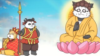 假如是哪吒护送唐僧取西经