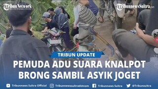 Viral Aksi Sejumlah Pemuda Adu Suara Knalpot Brong di Pinggir Pantai Kotabaru, Sambil Asyik Joget