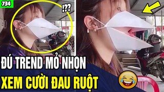 Tổng Hợp Những Khoảnh Khắc"HÀI HƯỚC NHẤT " Đảm Bảo KHÔNG CƯỜI KHÔNG LẤY TIỀN P734 |Trùm Tin Hài