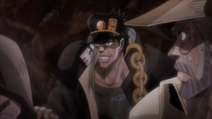 承太郎这辈子笑的最高兴的一次