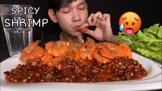 MUKBANG EATING FRY SHRIMP | shrimp With Hot Chili Sauce ( Eating Show )