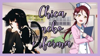 Chica neko enferma~ASMR ROLEPLAY ESPAÑOL