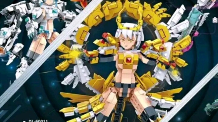 Shocked, the Evil God Building Block Robot Girl was originally released in Japan and was serialized!
