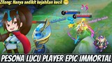 ⛩️ Pesona Kocak Player Epic Immortal Indonesia 😂, Mobile Legends lucu wtf funny Moments