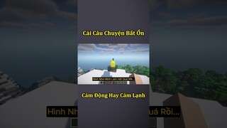 Câu Chuyện Cảm Động Nhất Minecraft Của Anh Đen Xì Xì 🤣 #shorts