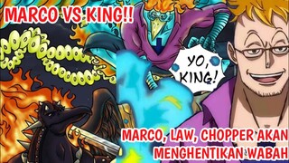 PREDIKSI ONE PIECE 997 - MARCO Akan Melawan KING!! LAW, Dan Marco Akan Menyembuhkan Wabah Es Oni