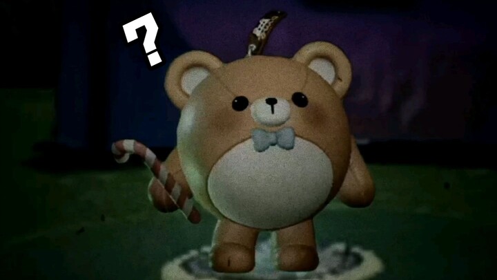 Saya setelah bermain dengan beruang kecil: