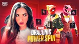 NEW DRACONIC POWER LUCKY SPIN || INSANE MYTHIC OPENING || PUBG MOBILE