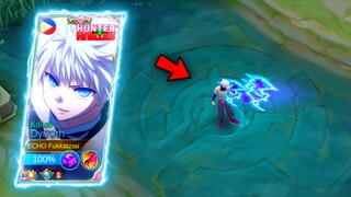 New Skin "Killua" in Mobile Legends