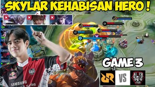 HERO SKYLAR DI ABISIN ! AE PICK HERO KEMENANGAN NYA BARATS ! RRQ VS AE MATCH 3