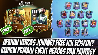 TOURE F2P? REVIEW PEMAIN EVENT HEROES & FANTASY FIFA MOBILE | FIFA MOBILE INDONESIA | GAS MEMBERSHIP