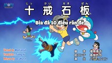 Doraemon - Tập 826: Bia đá 10 điều răn đe - Miếng dán nhân cách