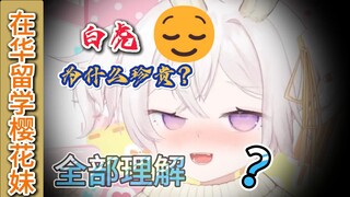 Japanese girls studying in China: Why are white tigers so precious? I understand everything.