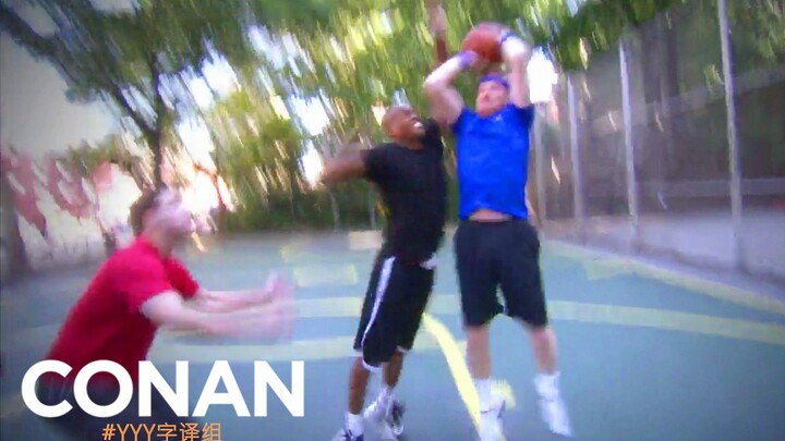 【Chương trình Conan】Conan quốc dân đấu bóng và chơi cờ với người dân New York trên đường phố #Nhóm d