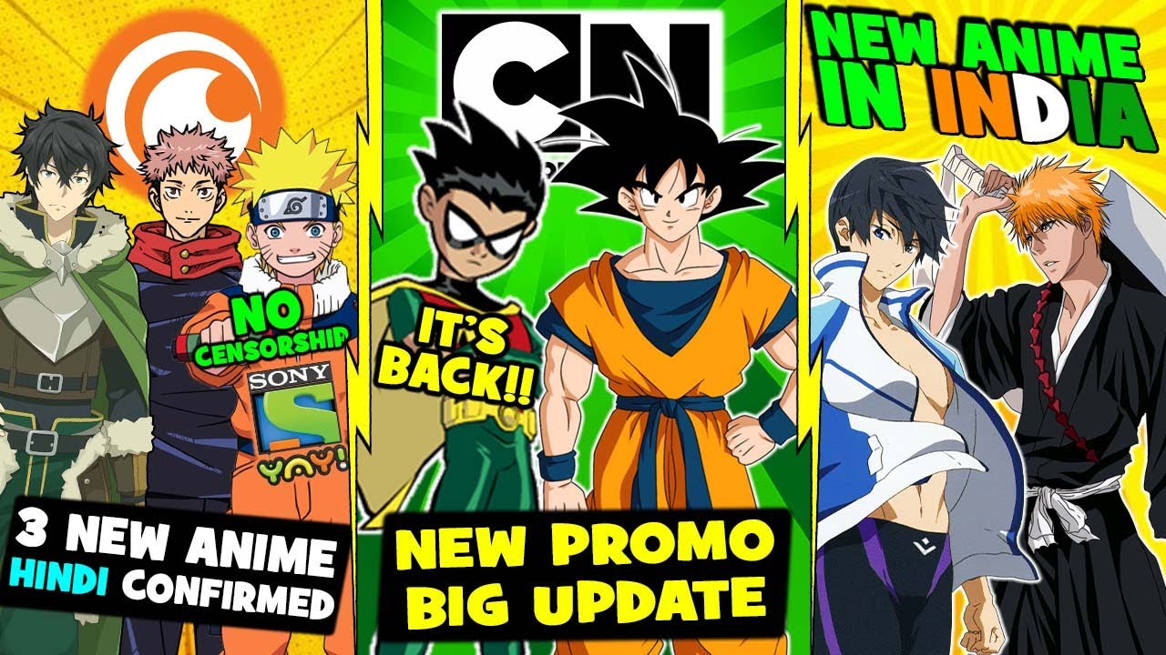 More NEW Anime On Crunchyroll In HINDI | Teen Titans BACK On CNI? | NEW  Anime Release In India - Bilibili