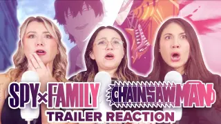 Spy x Family / Chainsaw Man - Reaction - Trailers