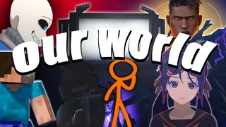 "We live in different multiverses!"