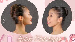 【干货】芭蕾舞发型（英国皇家芭蕾舞学校风格的法国卷、扁髻及8字髻）