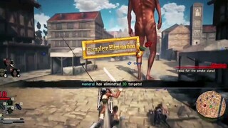 Attack On Titan (PS4 GAMEPLAY)