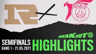 Highlights RNG vs PSG [Semifinals Day 1] [MSI 2021][21.05.2021][Game 1]