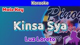 Kinsa Sya by Luz Loreto (Karaoke : Male Key)