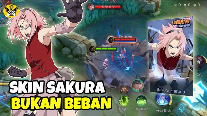 Gameplay Skin Sakura Yang Katanya Beban