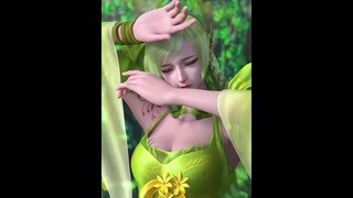 The green elf is so cute 😍 | The land of miracles #shorts #short #donghua